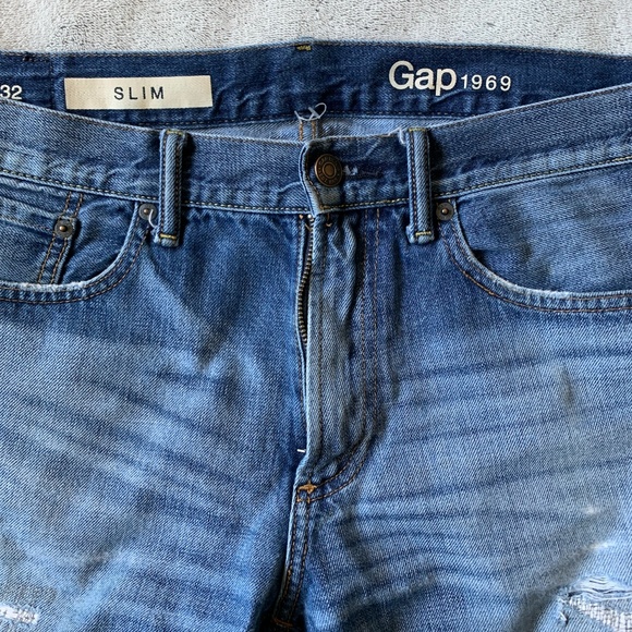 Gap 1969 Jeans - Slim 33x32 - Picture 2 of 6